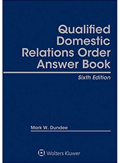 Qualified Domestic Relations Order Answer Book