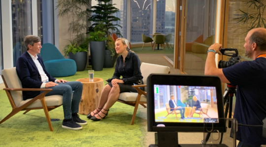 Mina Guli of Thirst and Jason Wild of Salesforce